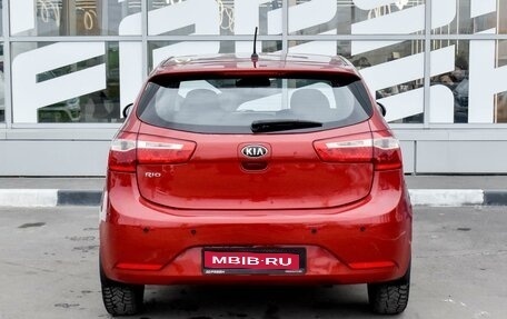 KIA Rio III рестайлинг, 2013 год, 879 000 рублей, 4 фотография