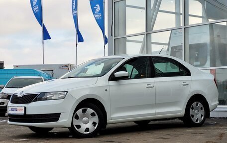 Skoda Rapid I, 2014 год, 949 000 рублей, 2 фотография