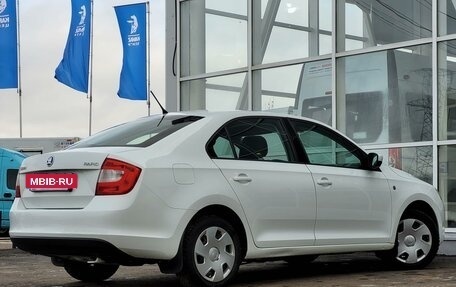 Skoda Rapid I, 2014 год, 949 000 рублей, 6 фотография