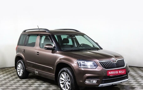 Skoda Yeti I рестайлинг, 2014 год, 1 598 000 рублей, 3 фотография