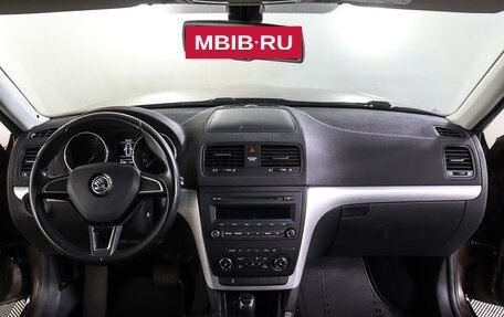 Skoda Yeti I рестайлинг, 2014 год, 1 598 000 рублей, 14 фотография