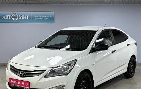 Hyundai Solaris II рестайлинг, 2014 год, 900 000 рублей, 1 фотография