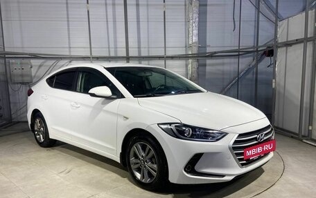 Hyundai Elantra VI рестайлинг, 2017 год, 1 399 000 рублей, 3 фотография