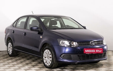 Volkswagen Polo VI (EU Market), 2014 год, 1 039 000 рублей, 3 фотография