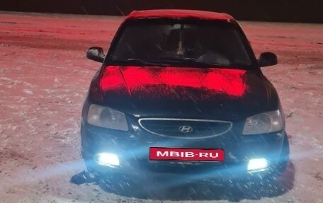 Hyundai Accent II, 2009 год, 385 000 рублей, 1 фотография