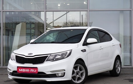 KIA Rio III рестайлинг, 2016 год, 1 278 000 рублей, 1 фотография