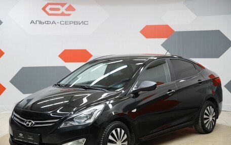 Hyundai Solaris II рестайлинг, 2014 год, 870 000 рублей, 1 фотография