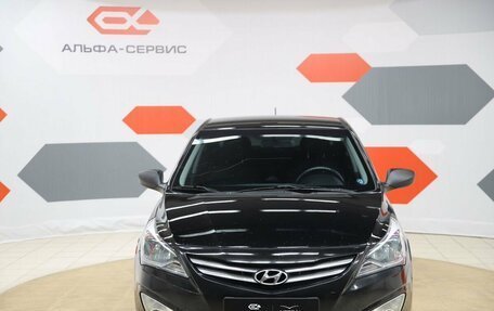 Hyundai Solaris II рестайлинг, 2014 год, 870 000 рублей, 2 фотография