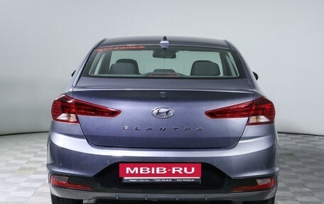 Hyundai Elantra VI рестайлинг, 2019 год, 1 599 000 рублей, 6 фотография