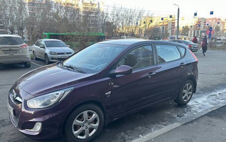 Hyundai Solaris II рестайлинг, 2011 год, 650 000 рублей, 9 фотография