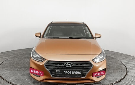 Hyundai Solaris II рестайлинг, 2017 год, 1 227 000 рублей, 6 фотография