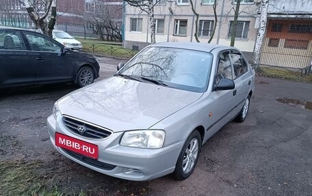 Hyundai Accent II, 2008 год, 375 000 рублей, 1 фотография