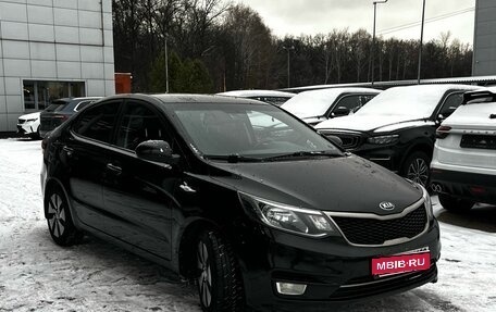 KIA Rio III рестайлинг, 2015 год, 1 050 000 рублей, 2 фотография