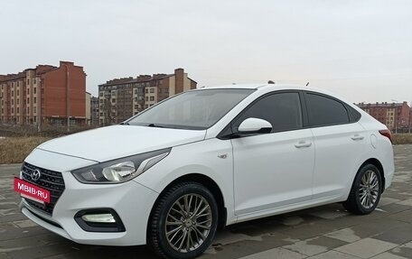 Hyundai Solaris II рестайлинг, 2017 год, 1 390 000 рублей, 6 фотография