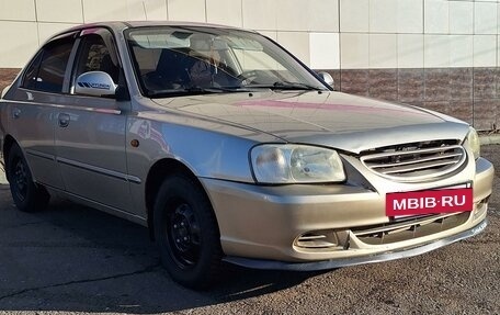 Hyundai Accent II, 2005 год, 399 000 рублей, 21 фотография