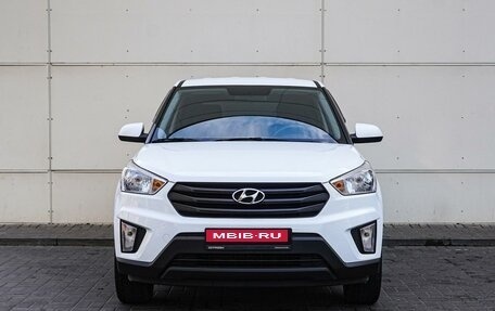 Hyundai Creta I рестайлинг, 2019 год, 1 760 000 рублей, 3 фотография