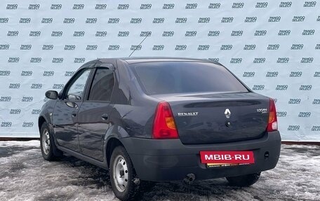 Renault Logan I, 2007 год, 329 000 рублей, 4 фотография