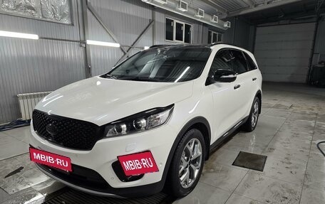 KIA Sorento III Prime рестайлинг, 2017 год, 2 810 000 рублей, 3 фотография