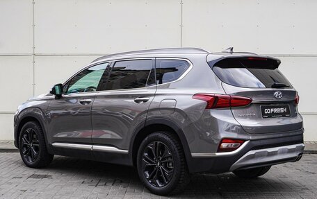 Hyundai Santa Fe IV, 2018 год, 2 988 000 рублей, 2 фотография