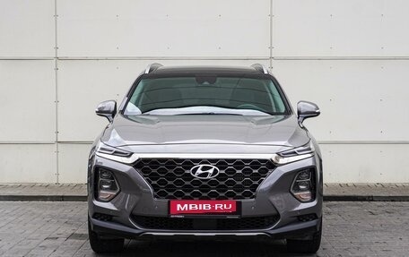 Hyundai Santa Fe IV, 2018 год, 2 988 000 рублей, 3 фотография