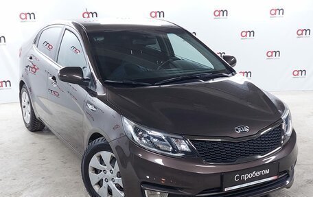 KIA Rio III рестайлинг, 2016 год, 1 349 000 рублей, 1 фотография