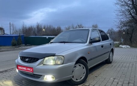 Hyundai Accent II, 2004 год, 370 000 рублей, 1 фотография