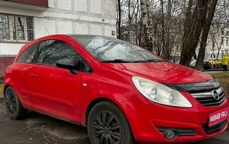 Opel Corsa D, 2007 год, 400 000 рублей, 1 фотография