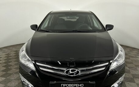 Hyundai Solaris II рестайлинг, 2015 год, 970 000 рублей, 2 фотография