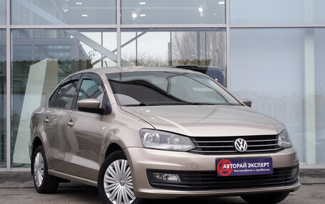 Volkswagen Polo VI (EU Market), 2016 год, 1 136 000 рублей, 3 фотография