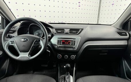 KIA Rio III рестайлинг, 2016 год, 1 255 000 рублей, 13 фотография