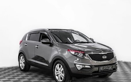 KIA Sportage III, 2015 год, 1 345 000 рублей, 3 фотография