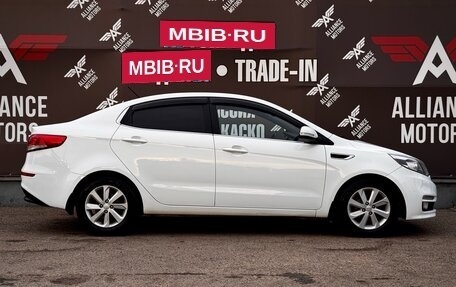 KIA Rio III рестайлинг, 2016 год, 1 140 000 рублей, 10 фотография