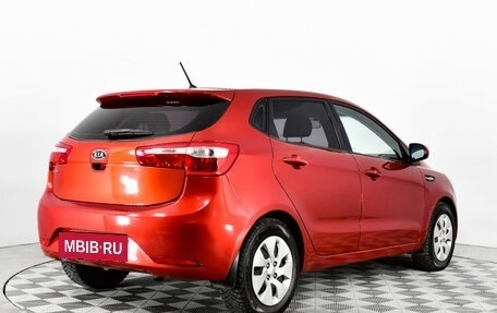 KIA Rio III рестайлинг, 2012 год, 851 500 рублей, 5 фотография