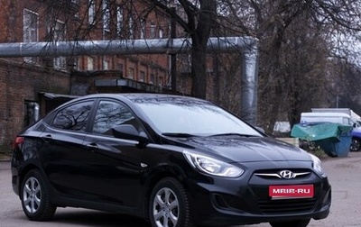 Hyundai Solaris II рестайлинг, 2011 год, 760 000 рублей, 1 фотография