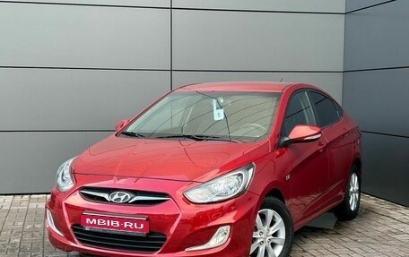 Hyundai Solaris II рестайлинг, 2011 год, 749 000 рублей, 1 фотография