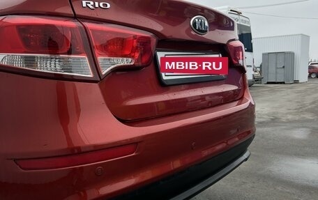 KIA Rio III рестайлинг, 2016 год, 1 350 000 рублей, 21 фотография