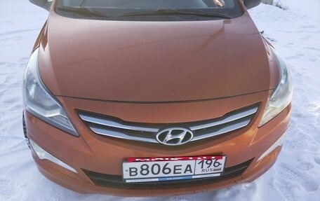 Hyundai Solaris II рестайлинг, 2014 год, 950 000 рублей, 10 фотография