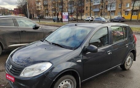 Renault Sandero I, 2010 год, 519 000 рублей, 1 фотография