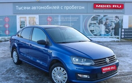 Volkswagen Polo VI (EU Market), 2017 год, 1 375 000 рублей, 1 фотография