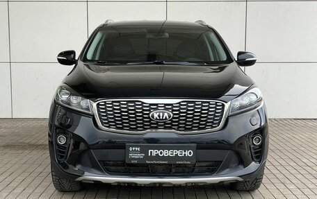 KIA Sorento III Prime рестайлинг, 2018 год, 3 149 000 рублей, 2 фотография