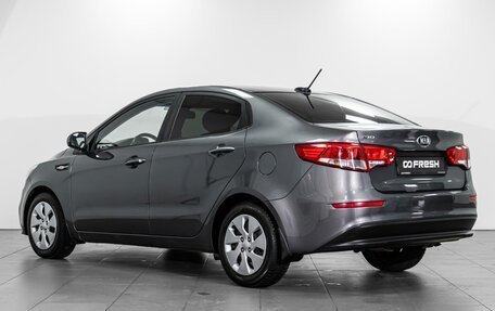 KIA Rio III рестайлинг, 2017 год, 1 345 000 рублей, 2 фотография