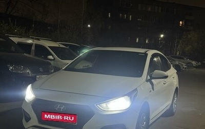 Hyundai Solaris II рестайлинг, 2017 год, 1 000 000 рублей, 1 фотография