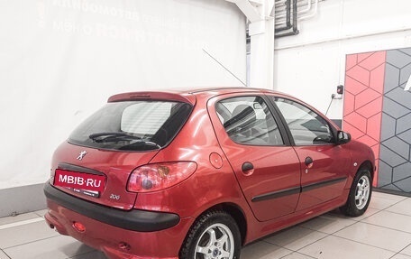 Peugeot 206, 2006 год, 355 700 рублей, 12 фотография