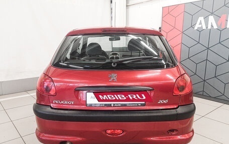 Peugeot 206, 2006 год, 355 700 рублей, 14 фотография