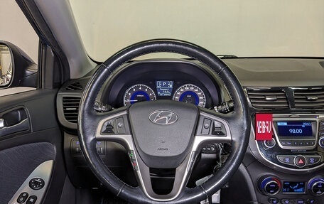 Hyundai Solaris II рестайлинг, 2015 год, 1 315 000 рублей, 21 фотография