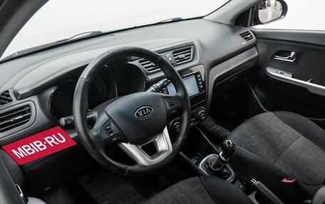 KIA Rio III рестайлинг, 2012 год, 795 000 рублей, 13 фотография