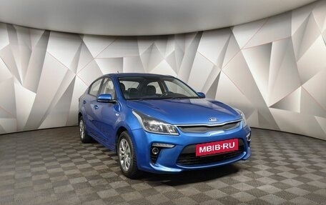 KIA Rio IV, 2017 год, 1 247 000 рублей, 3 фотография