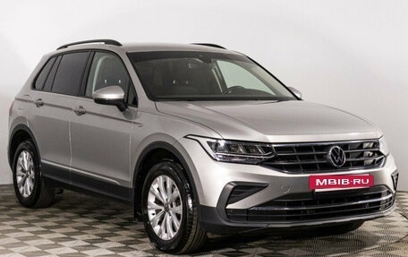 Volkswagen Tiguan II, 2021 год, 3 145 000 рублей, 3 фотография