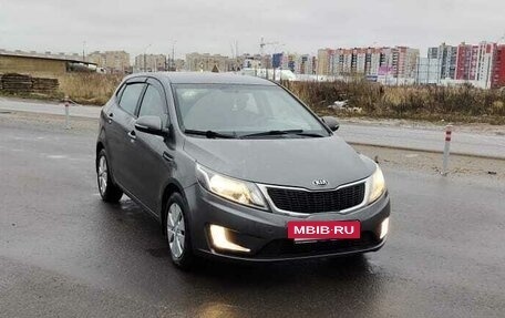 KIA Rio III рестайлинг, 2013 год, 3 фотография