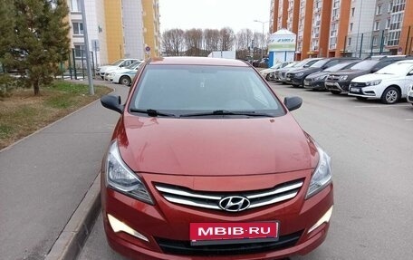 Hyundai Solaris II рестайлинг, 2015 год, 1 150 000 рублей, 8 фотография